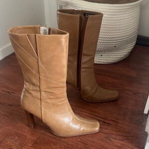 LEI Tan Ankle Boots & Booties